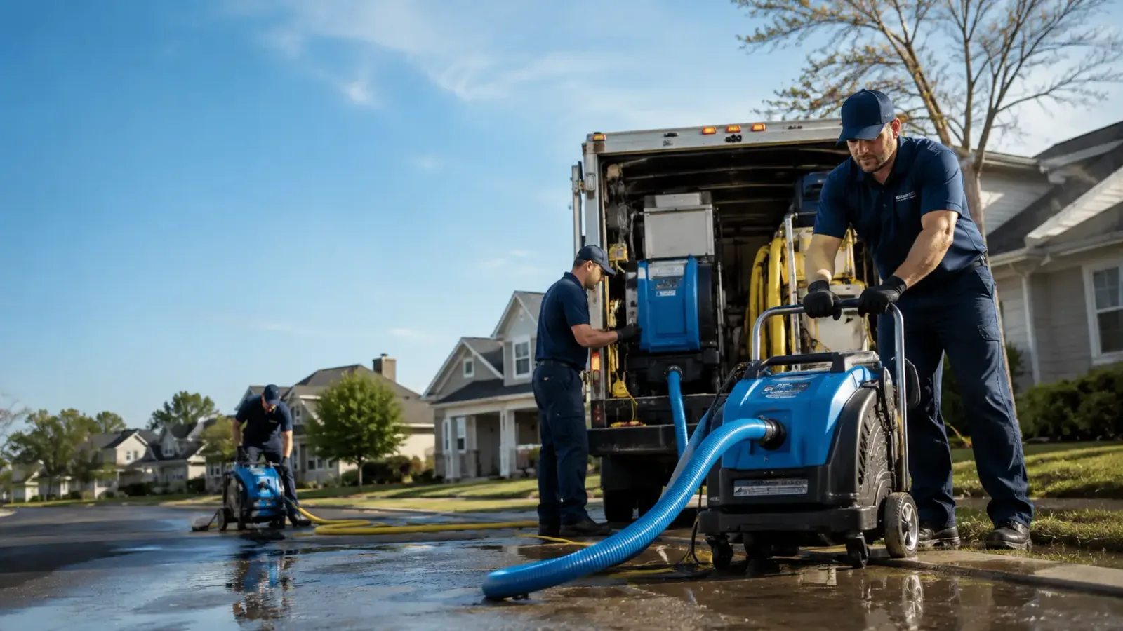 Flood Damage Cleanup in Shawneetown, IL